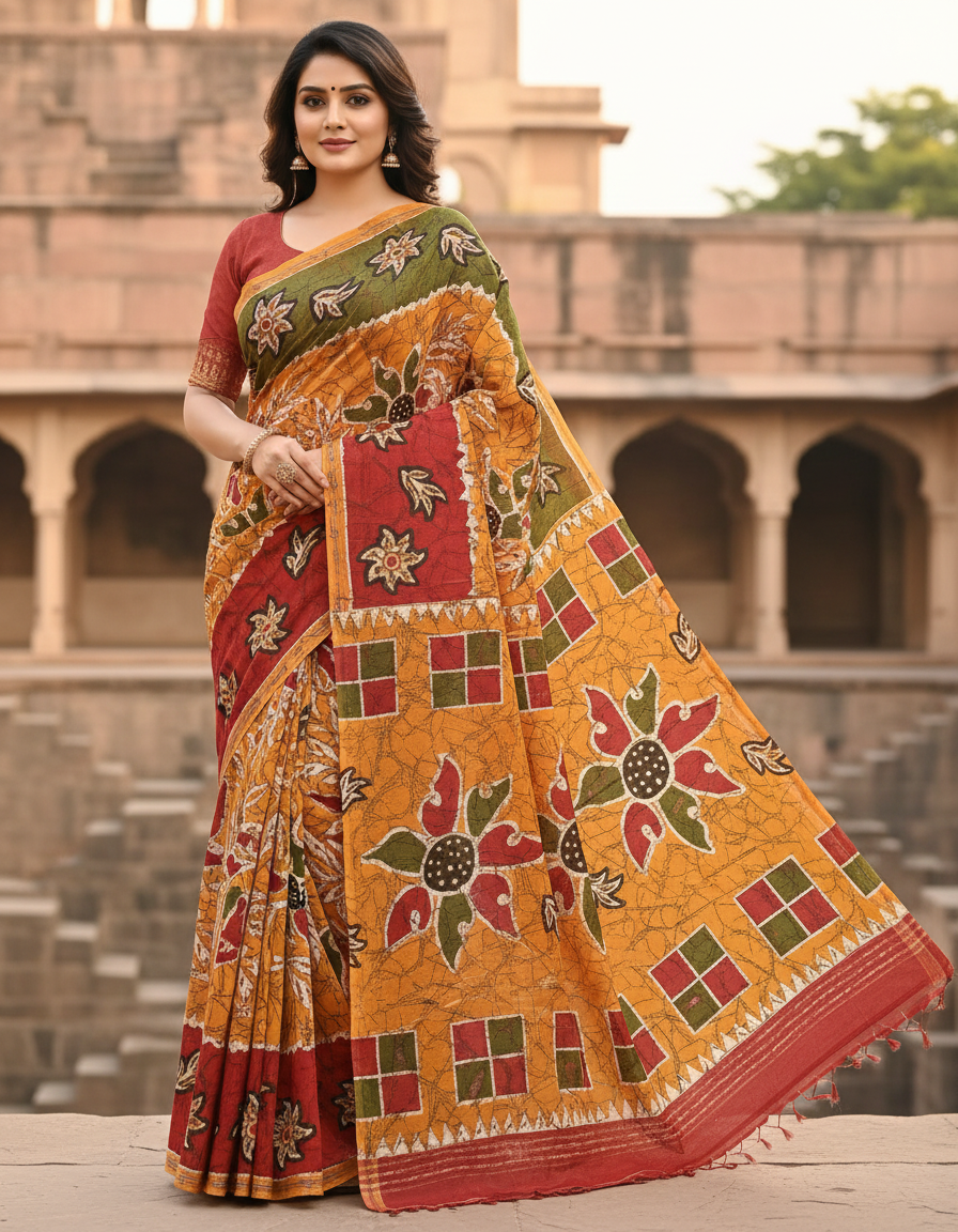 1781534685795_9984.png Print saree - Image 1